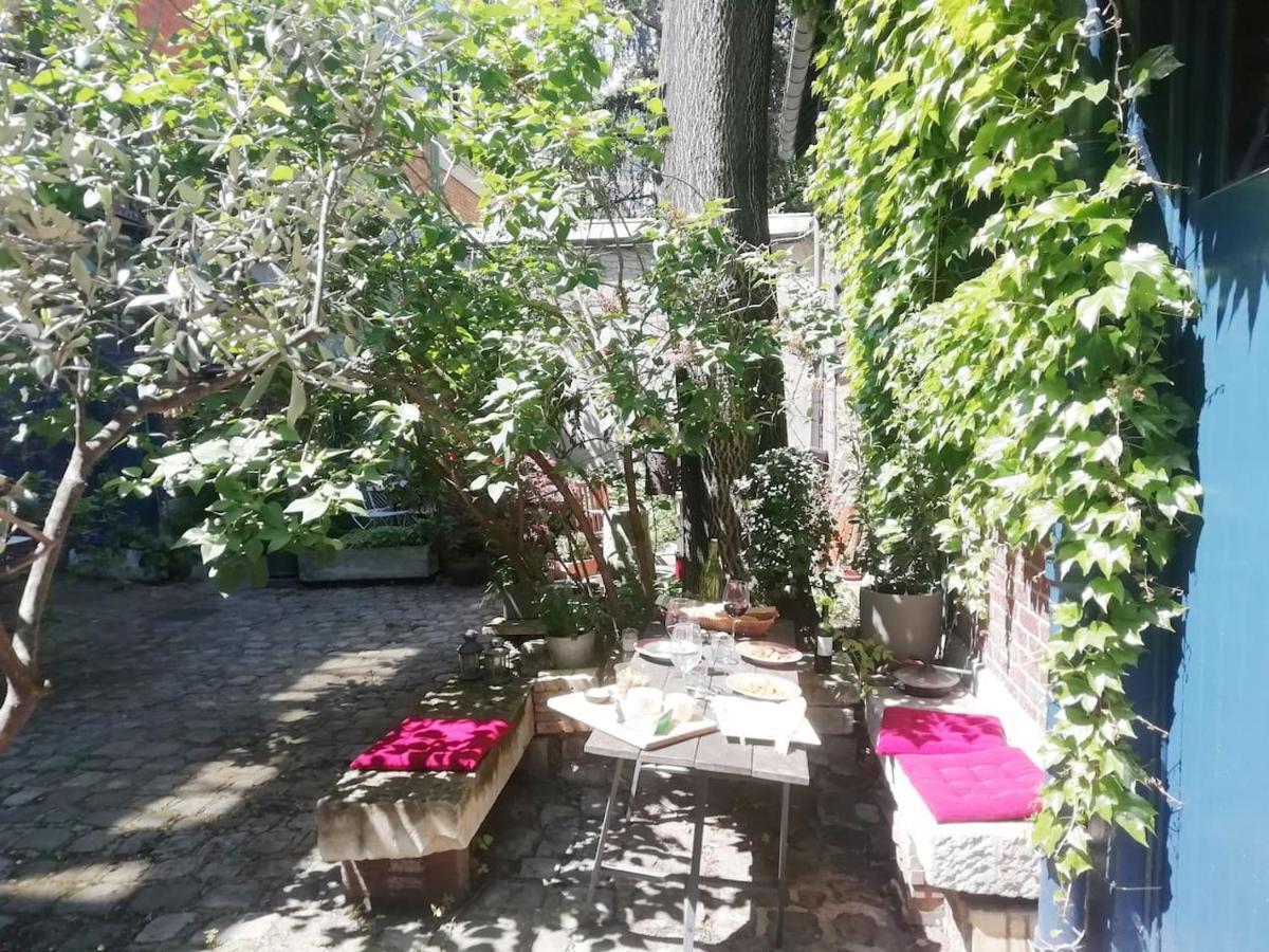 فيلا Atelier D'Artiste - Loft With Garden Center Of باريس المظهر الخارجي الصورة